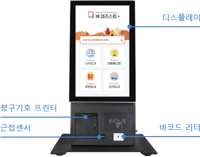 북큐리스트+ 단말기